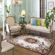 Европейский стиль, ковер для гостиной, коврик для входа, жаккардовый Противоскользящий коврик для ног, коврик для дивана, стола, ковра для ванной комнаты, коврик для двери на заказ