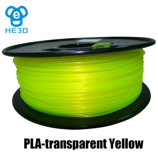 

PLA transparency series 3D printer PLA1.75mm 1kg(2.2lb) filaments transparent multicolor