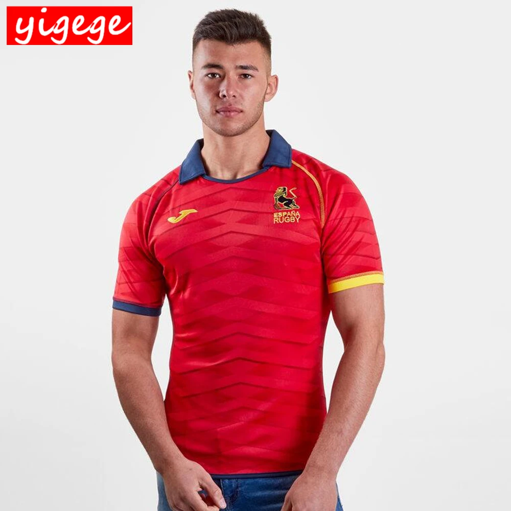 

Spain 2019 Home Rugby Shirt national team rugby Jerseys League shirt Spain union shirts s-3xl