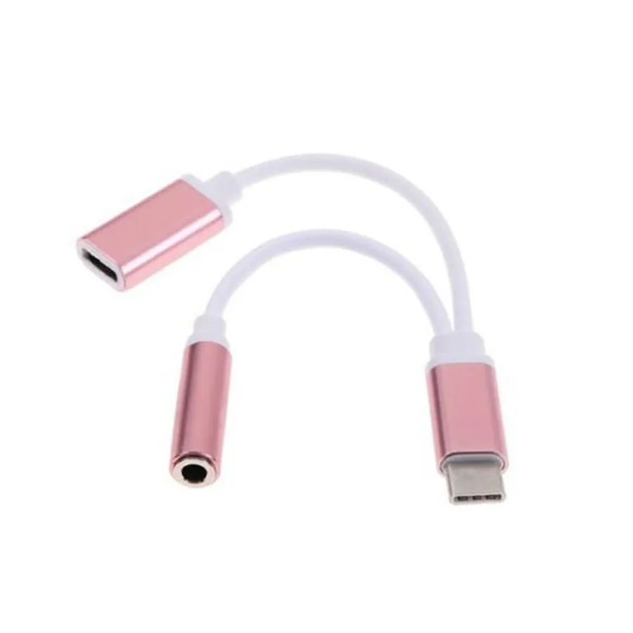 USB Type C до 3 5 мм разъем AUX для наушников аудио сплиттер адаптер кабель
