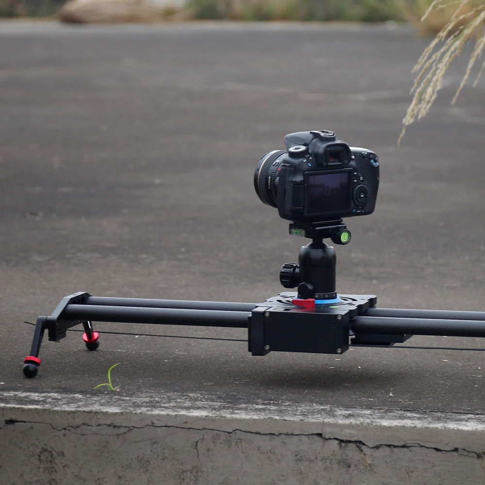 ASHANKS Bluetooth Motorized Slider Video TimeLapse Electric Delay Carbon Rail Slide Stabilizer for Photography Canon DSLR Camera