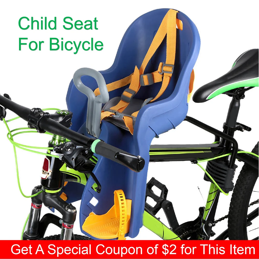 

Baby Seat For Bicycle Bike Kids Children Front Baby Seat Child Seat For Bicycle Cycling Carrier with Handrail