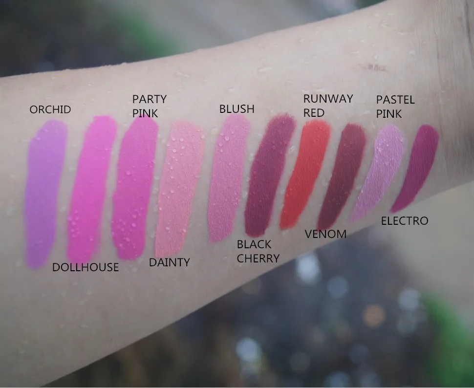 New Arrival 10 Color Beverly Hills Abh Matte Liquid Lipstick