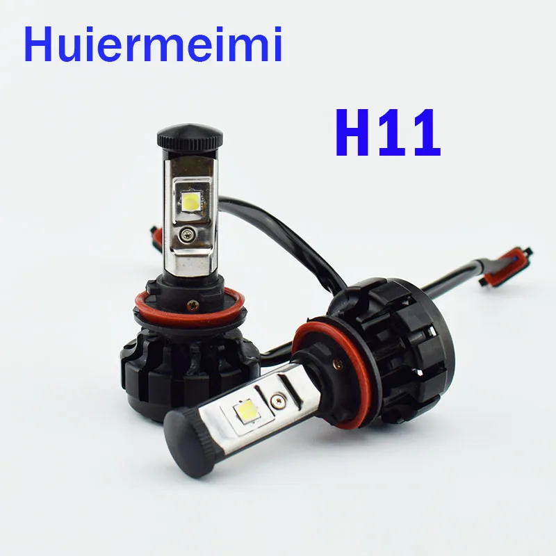 2 шт. Автомобильные светодиодные лампы H1 H3 H4 H7 H11 9005 9006 6000|car led headlight|led headlight bulbbulbs car |