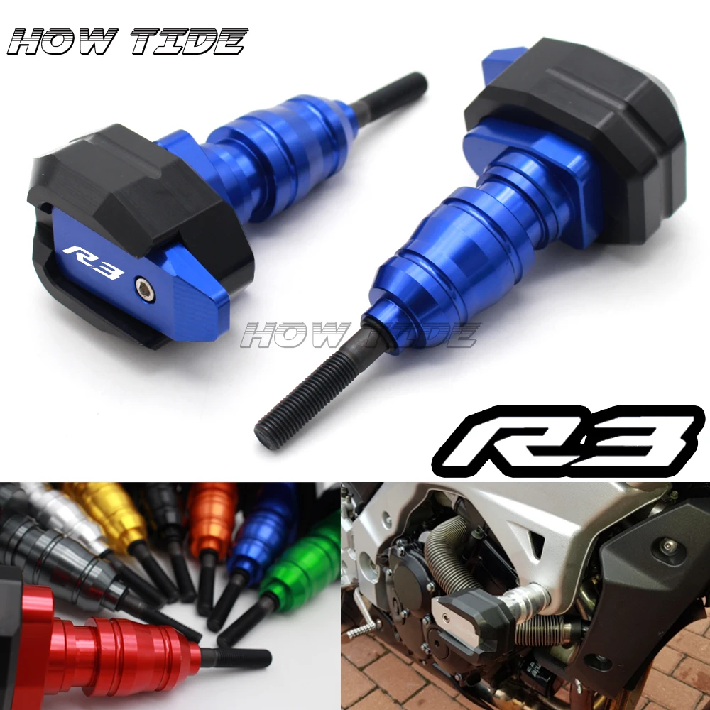 

For YAMAHA YZF-R3 YZFR3 YZF R3 2015-2019 high quality Motorcycle CNC Crash Pad Frame Slider Falling Protection