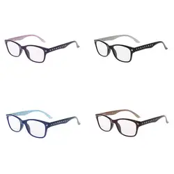 Для женщин Diamond очки для чтения со стразами пресбиопические очки для чтения 1,0 1,5 2,0 2,5 3,0 3,5 4,0