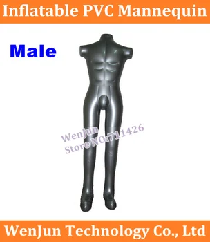 

High Quality Men Whole Body Without Arm Inflatable Mannequin Fashion Male Dummy Torso Model -1ocs/lot