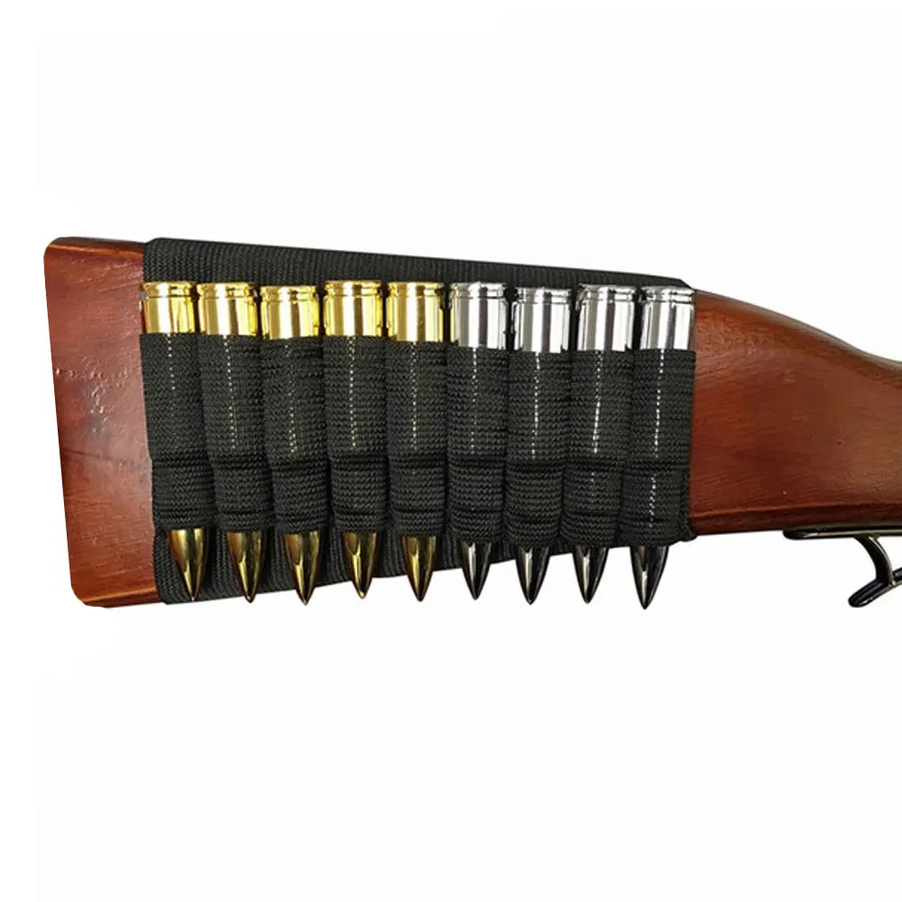 Shot gun Bullet Pouch 9 Shells Reload Strip Military Tactical Ammo