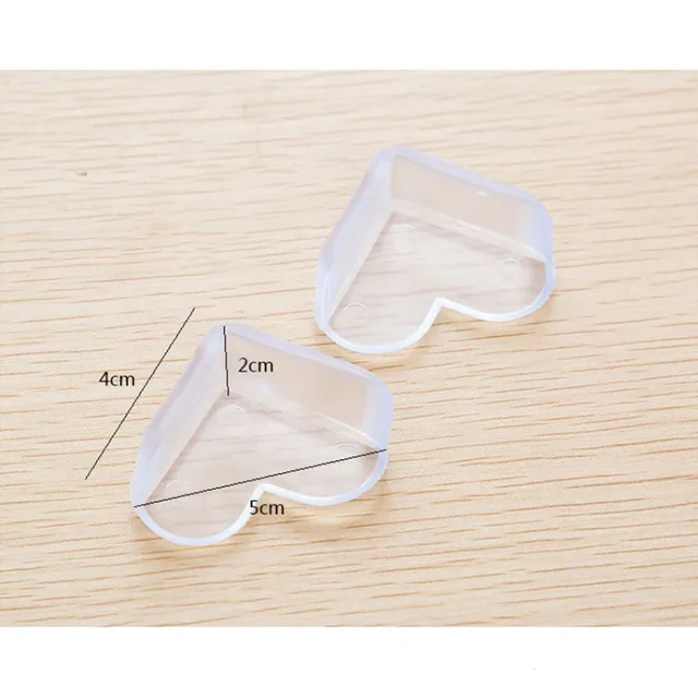 20pcs Safety Silicone Desk Protector Table Corner Edge Collision
