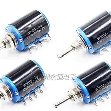 2 шт. WXD3-12 100R 200R 220R 470R 1K 2,2 K 3,3 K 4,7 K 10K 22K 33 К 47 к многооборотный проволочный потенциометр
