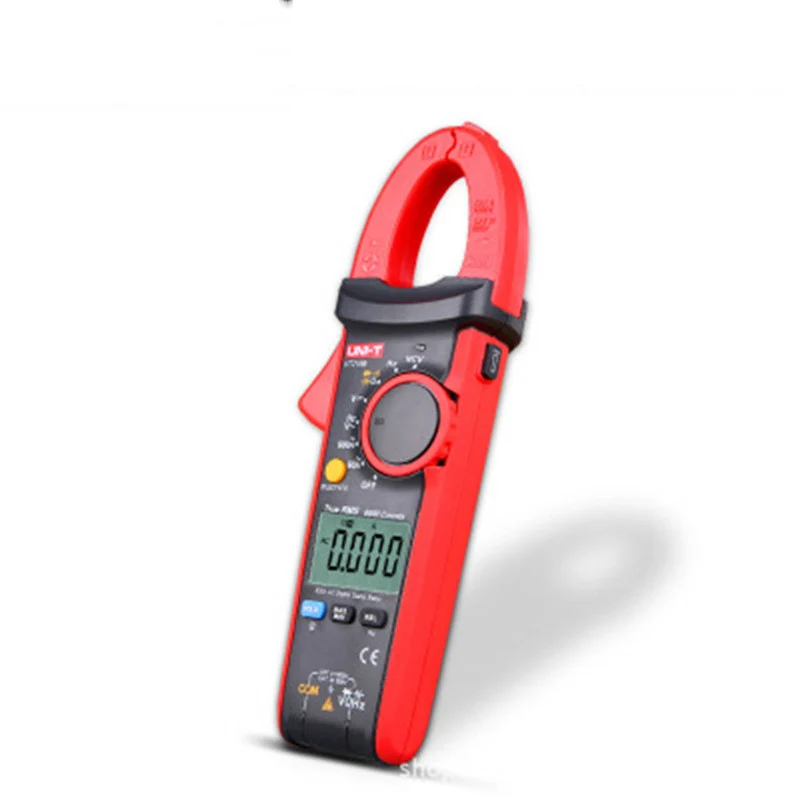 

UNI-T AC DC Current Clamp Meter UT216A Clamp Meter True rms Auto Range Resistance Capacitance Test Clamp Multimeter Mini