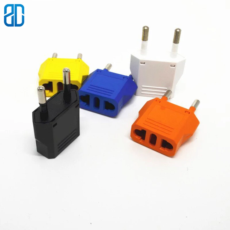 

5PCS EU To Universal US Female Plug AC Travel Power Adapter Connector Plug Socket 10A 250V