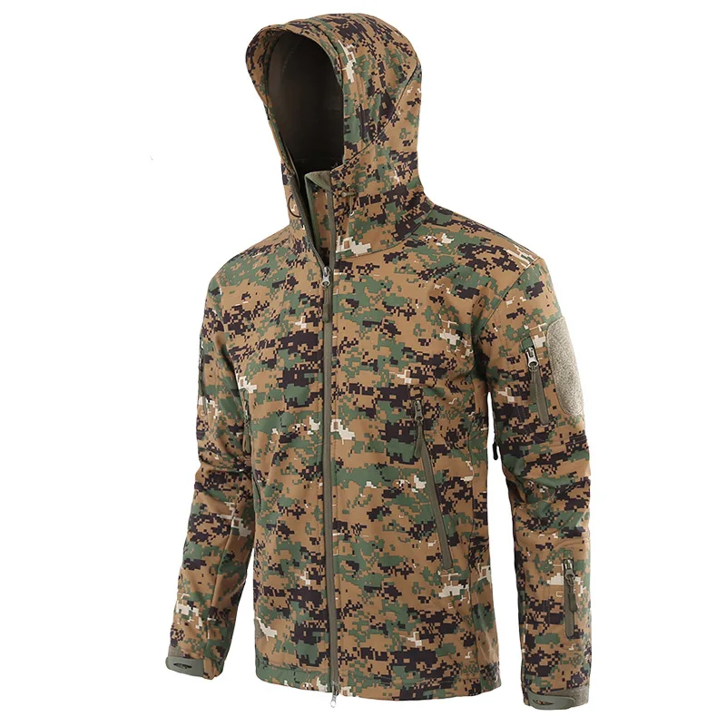 

Man New WWaterproof Tactical SoftShell Hunting Outdoor Jackets Army Military Coat