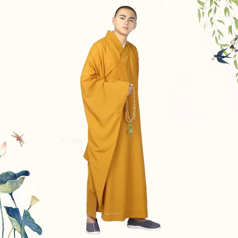 Buddhist monk robes female uniform zen clothing shaolin monk clothes buddhist costume women TA531