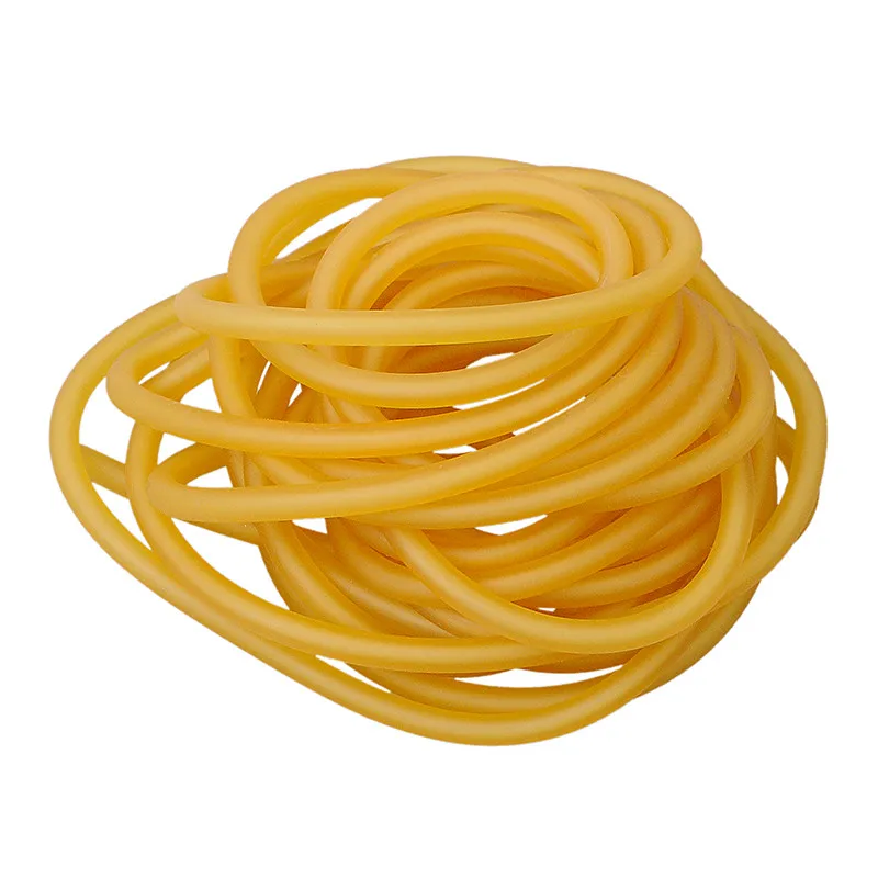 1 Piece 3x5mm Natural Latex Slingshots Rubber Tube 1m Tubing Band For Slingshot Hunting Catapult Elastic Part Fitness Bungee
