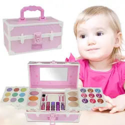 Детские игрушки для макияжа Набор ролевых игр Принцесса Макияж игрушка Косметика безопасность нетоксичный комплект игрушки для девочек