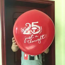20 штук реклама воздушном шаре печати пользовательские настраиваемые 36 дюймов большой шар из латекса свадебные шар циркулярное письмо