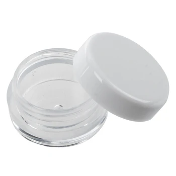 

YOST- Cosmetic Empty Jar Pot Eyeshadow Makeup Face Cream Lip Balm Container
