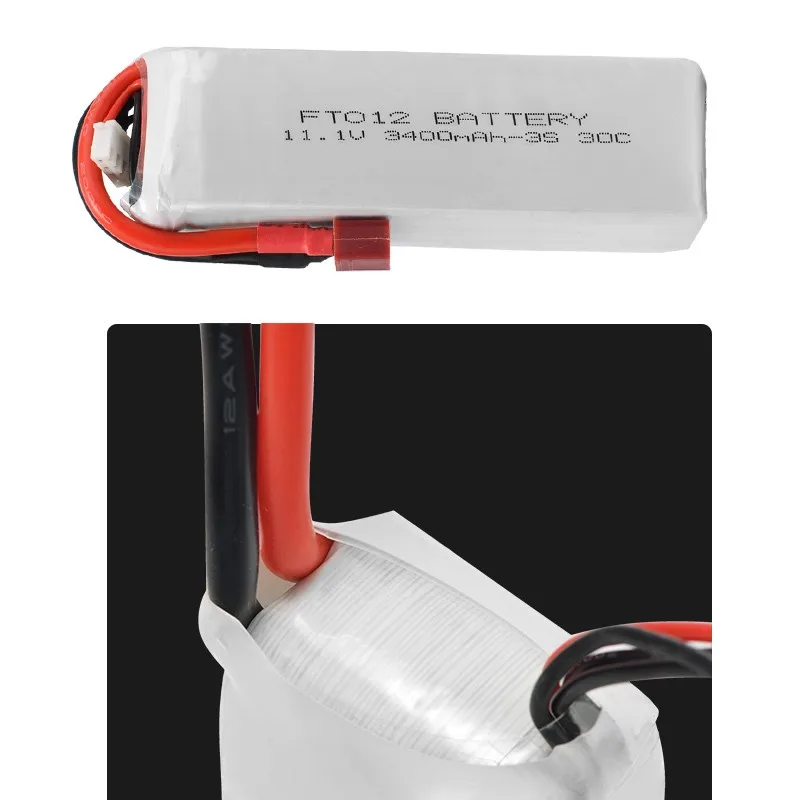 1 шт. Модернизированный Rc lipo аккумулятор FT012S 11 В 3400 мАч 30C 3S сменный литий