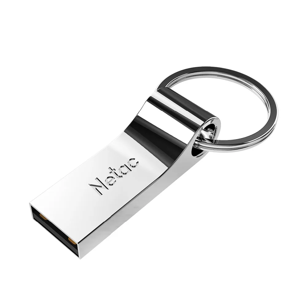 Netac U275 USB флешка 16 ГБ/32 ГБ USB2.0 мини Флешка зашифрованные Memory Stick Металл usb-брелок накопитель Водонепроницаемый