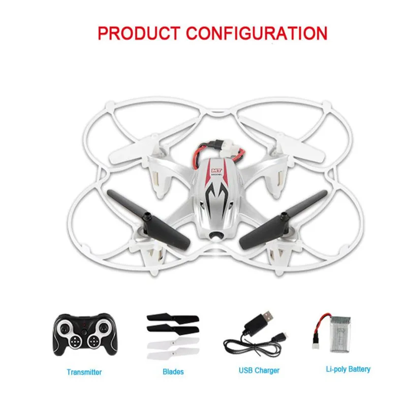 

Mooistar2 #4001 Mini RC Quadcopter 2.4GHz 4CH 6-Axis Gyro 3D UFO Drone With 2.0MP HD Camera