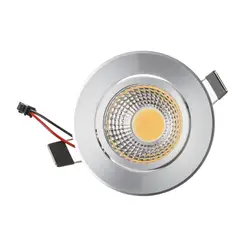 10 шт. Супер Яркий Dimmable Светодиодные Светильники ПОЧАТКА Потолок 3 Вт 6 Вт потолочные встраиваемые Светильники Теплый Холодный Белый Крытый освещение