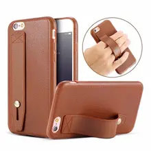 Для iPhone 11 Pro XS Max XR X 8 7 6 6S Plus, чехол с кольцом и ручным ремешком, подставка-держатель, мягкий полиуретановый ТПУ чехол