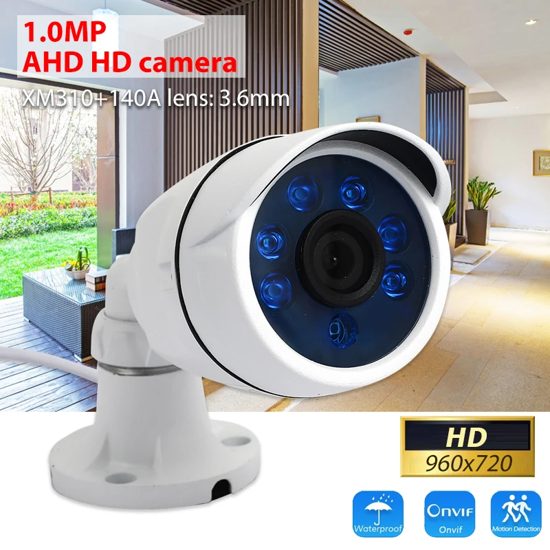 

AHD IR Camera 720P HD Home Security Universal AHD Camera IR-CUT Indoor AHD Security Camera Video Recorder 1.0MP