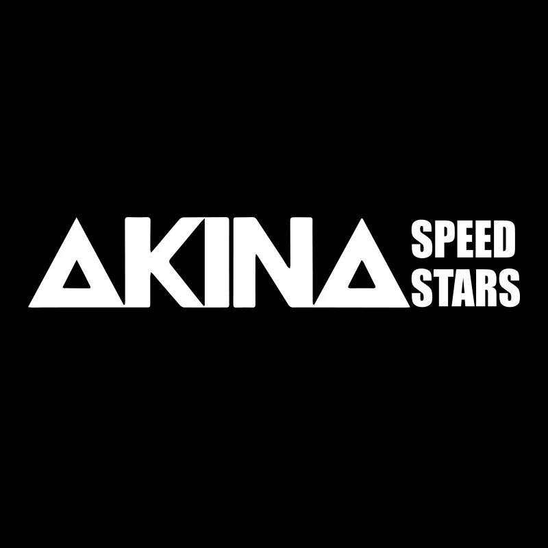 Автомобильный Стайлинг скоростные звезды Akina персонализированные модные