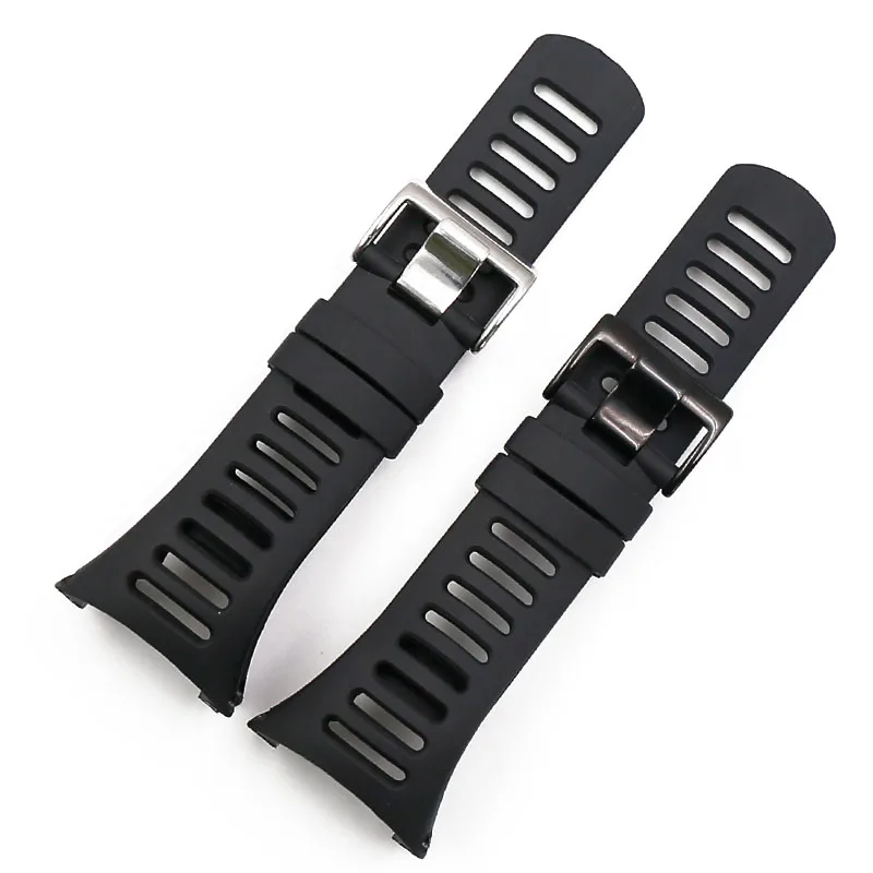 Men watch band Rubber strap watch accessories pin buckle for Suunto Ambit1 2 3P SPORT RUN outdoor sports strap female bracelet