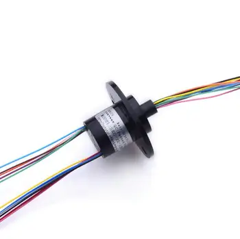 

SRC-22-12A SRC-22-12C SRC-22-12E SRC-22-12F Capsule Conductive Slip Ring 12 Channel 2A slip rings for Motor/Gimbal