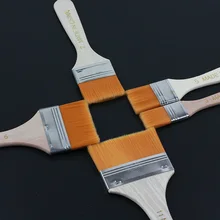 5 размеров акварель, масло Книги по искусству Краски Нейлоновая Щетка для волос Краски состав щетки легко чистить щетка для барбекю