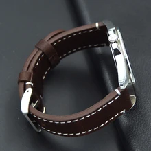 Высококачественный ремешок для часов из телячьей кожи 18, 19, 20, 21, 22 мм, мужской модный ремешок для часов Omega, перочинный перстень, Certina, Blancpain, Iwc, Seiko