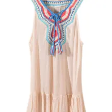 Женский летний топ без рукавов с v-образным вырезом