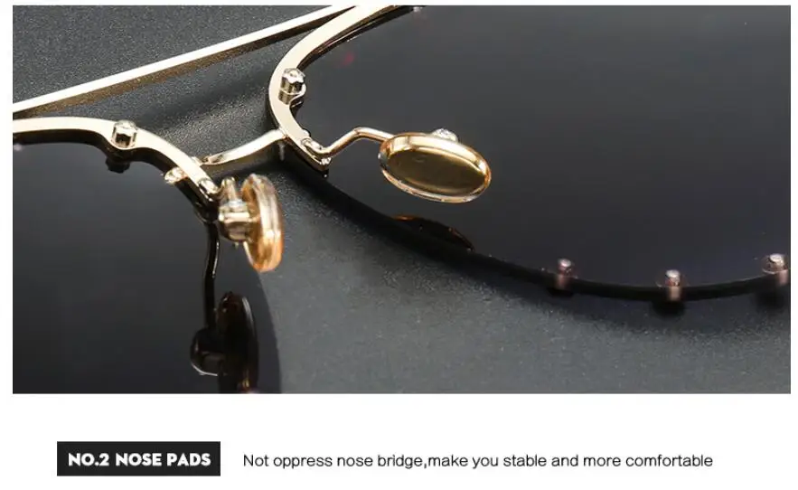 HBK Роскошные итальянские негабаритные солнцезащитные очки пилота женские UV400 ретро брендовые дизайнерские солнцезащитные очки с большой оправой для женщин серебряные оправы