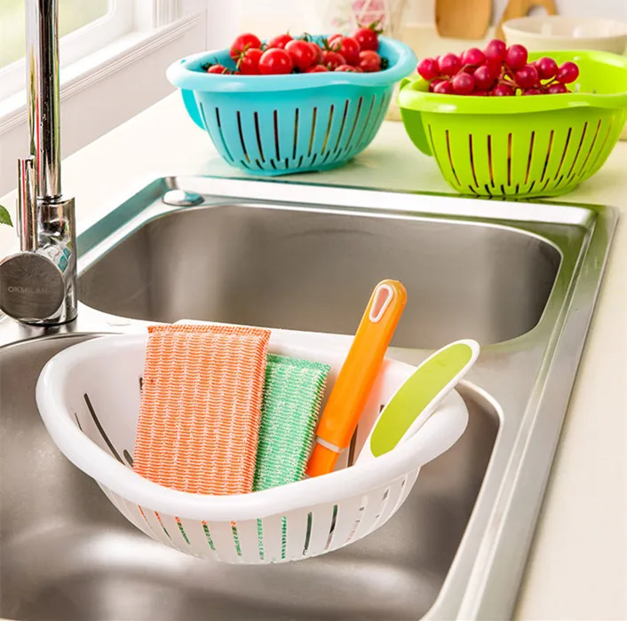 New Creative Kitchen Sink Hanging Draining Basket Practical Sundries