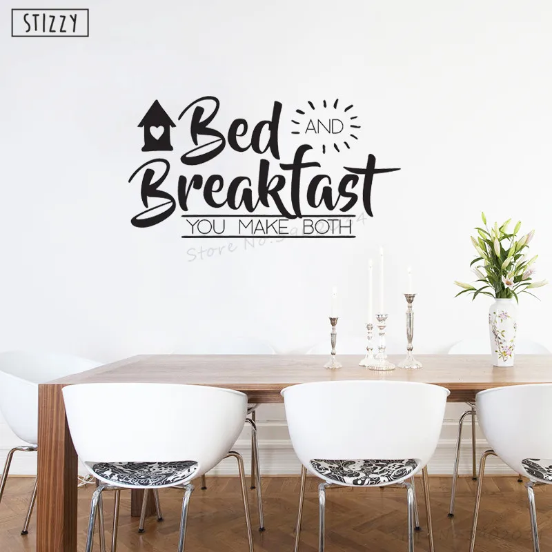 KITCHEN WALL QUOTES Removable Home Wall Transfer Interior Vinyl art Decal x57 