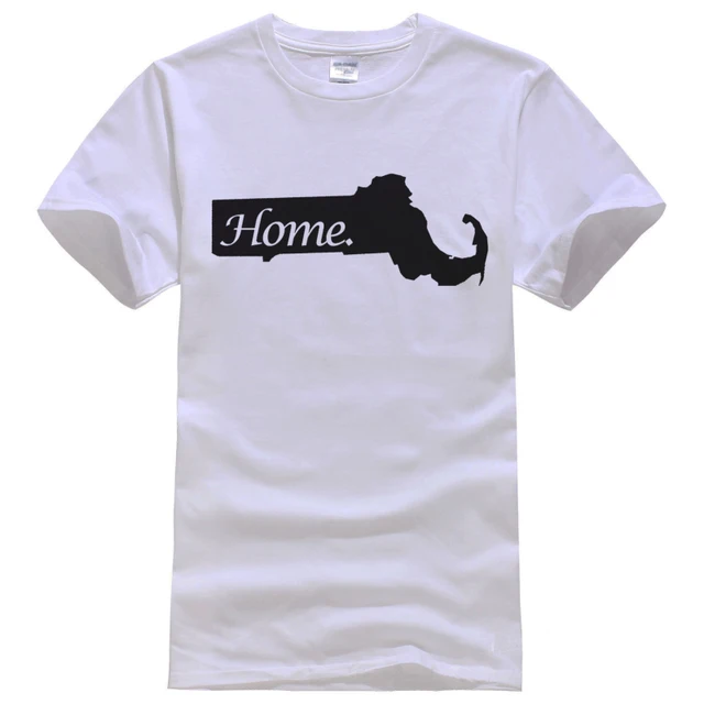 massachusetts home state tee shirt unisex fashion women men short size of massachusetts