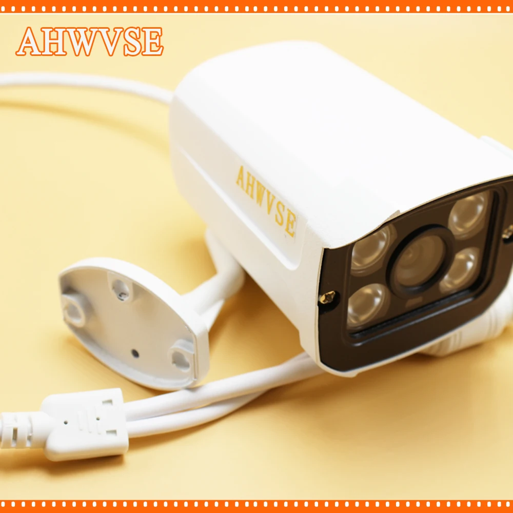 Ahwvse POE 1080 P 2mp Пуля IP Камера Открытый безопасности CCTV 48 В Дополнительно P2P H.264