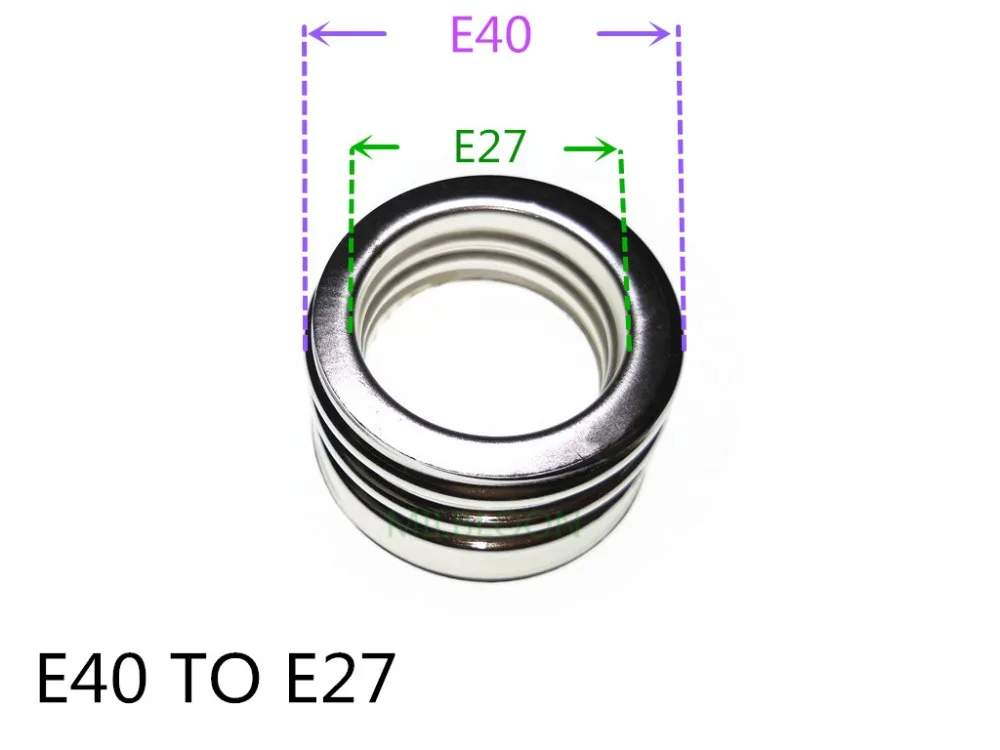 E40-E27 держатель лампы конвертер E40 поворот на E27 адаптер лампы E40 поворот в E27 держатель изменение на E40 База изменение в E27