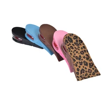 2 слоя 5 см воздушная подушка увеличивающая стелька невидимая в пределах увеличения Полустельки Мужская Женская увеличивающая стелька колодки с подъемом каблук унисекс