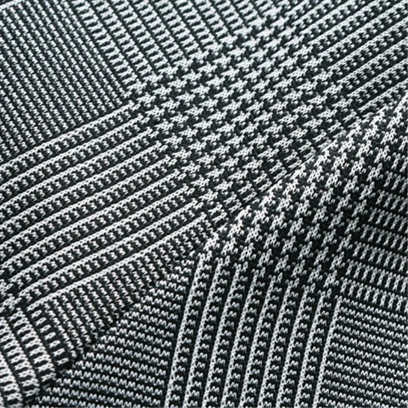 Для женщин Houndstooth Shirt короткий рукав клетчатая рубашка контрастные цвета топ