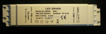

12V/80W constant voltage led driver,CE/ROHS approved;size:217*48*41MM