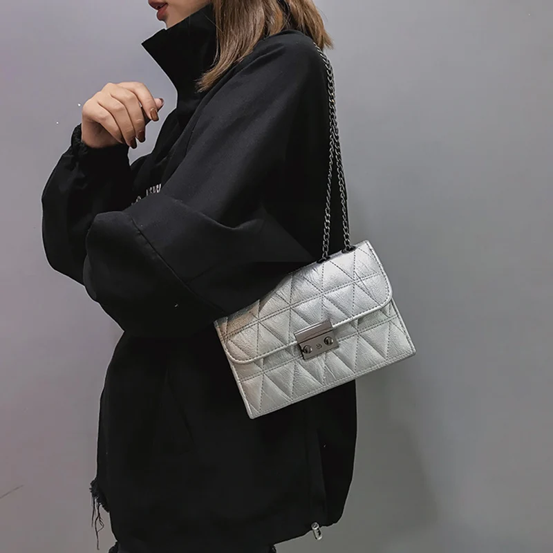 Women Winter Hot INS Popular Chain Shoulder Bags Fashion Travel Female Flap Mini Handbag PU Ladies Design Messenger Bolsa SS3481 (17)