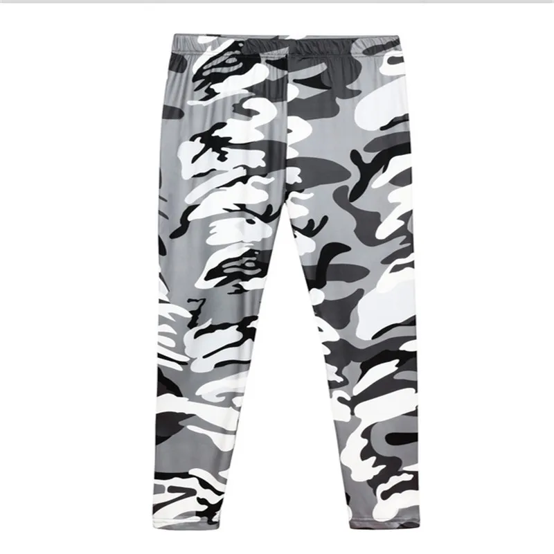 Женские сексуальные военные штаны, спортивные, для фитнеса, готические, в полоску, средняя длина по щиколотку, брюки из полиэстера, большие размеры - Цвет: Серый