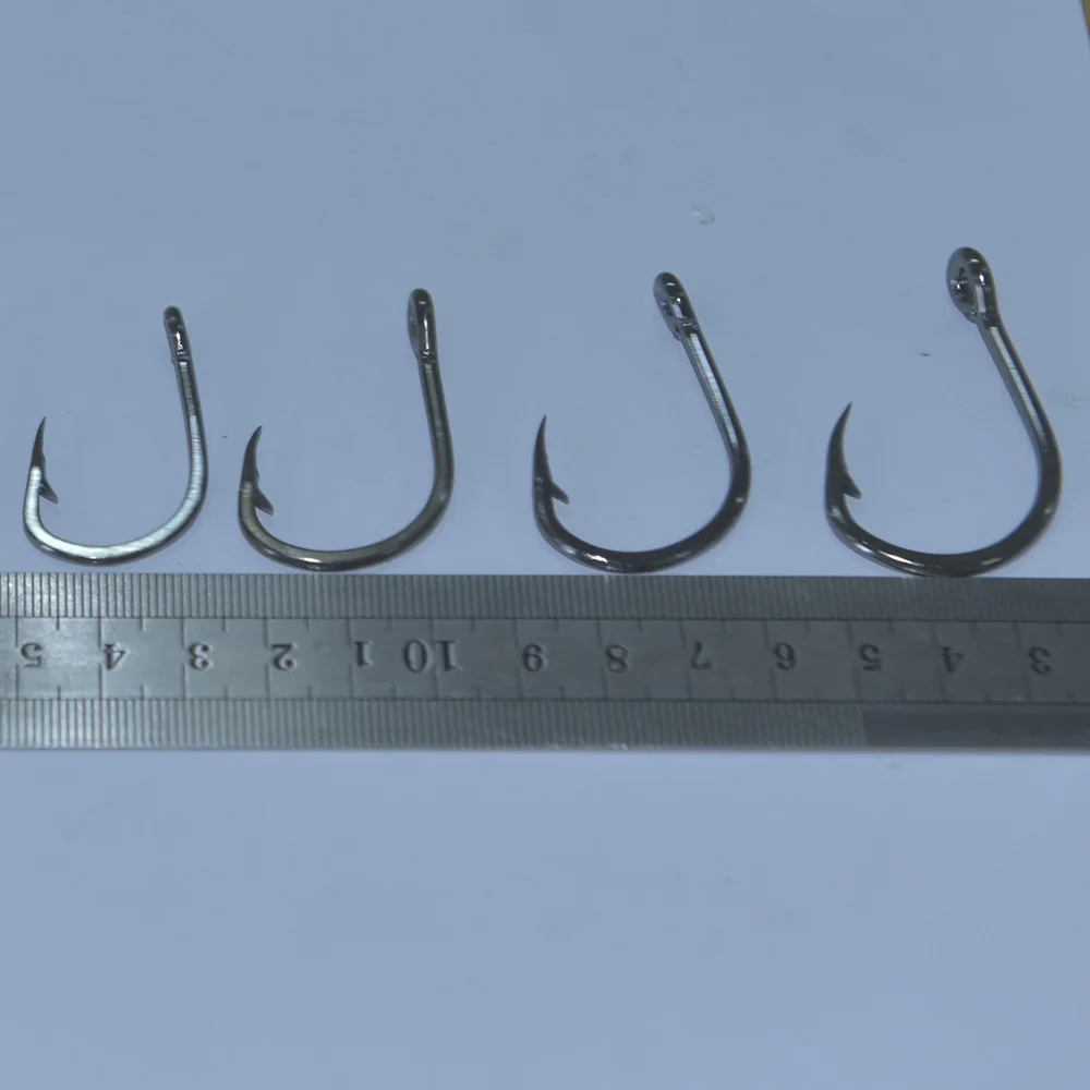 Four Fishing Hooks