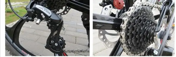 Sale Kalosse  bike speed   Hydraulic brakes   tyre dirt bike alloy  frame  full suspension  mountain bike 26er    21/24/27/30 speed 16