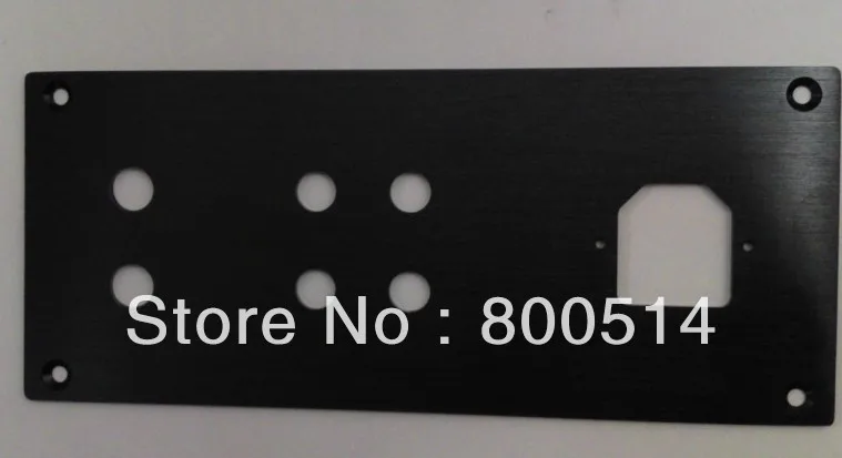 Full aluminum Power amplifier chassis / Enclosure / case JC229-4 ---(include Audio input/out terminals)