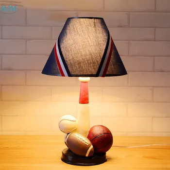 

American Retro Children's Bedroom Bedside Lamp European-style Home Warm Creative Led Cartoon Table Lamp