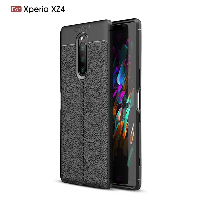 

Case For Sony Xperia XA1 XA2 Ultra XA2 PlusCarbon Fiber Texture Soft TPU Case For Sony XZ4 XZ1 Compact XZ2 Premium L1 L2 Cover